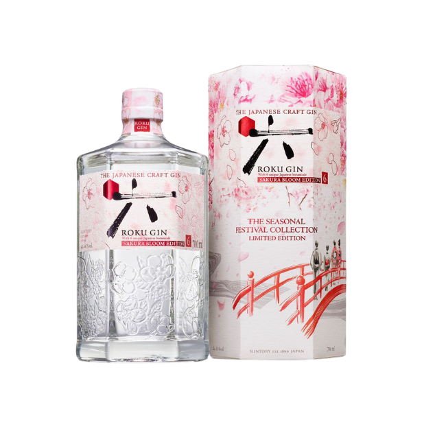 SUNTORY ROKU GIN SAKURA BLOOM EDITION